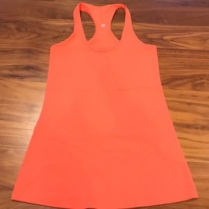 Lululemon CRB tank- orange